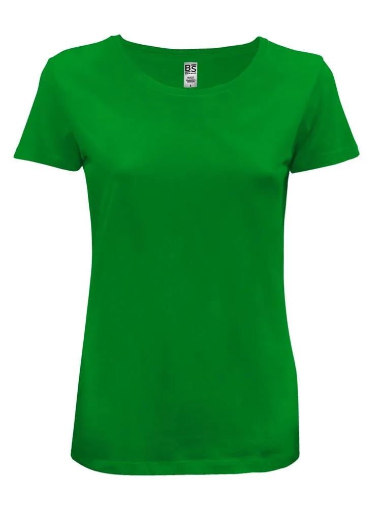 BS Evolution dames t-shirt 150 grm² kelly green - Hidalgo BS Evolution dames t-shirt, 150 gr/m², kelly green