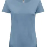 BS Evolution dames t-shirt 150 grm² middenblauw - Hidalgo BS Evolution dames t-shirt, 150 gr/m², middenblauw