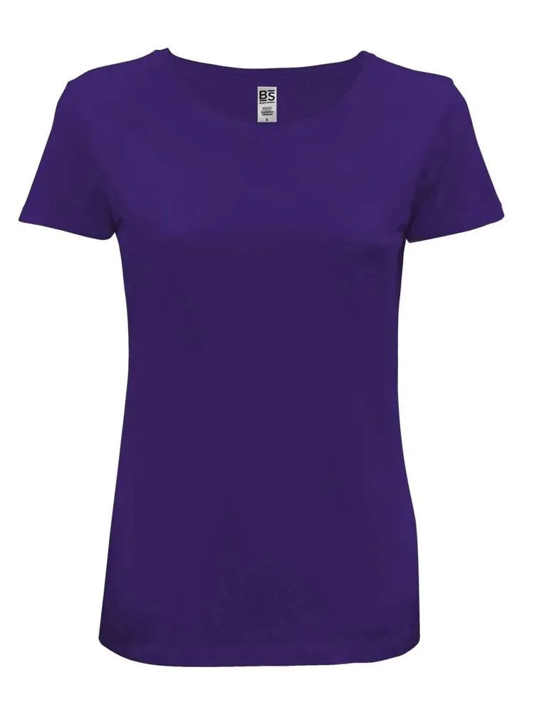 BS Evolution dames t-shirt 150 grm² paars - Hidalgo BS Evolution dames t-shirt, 150 gr/m², paars