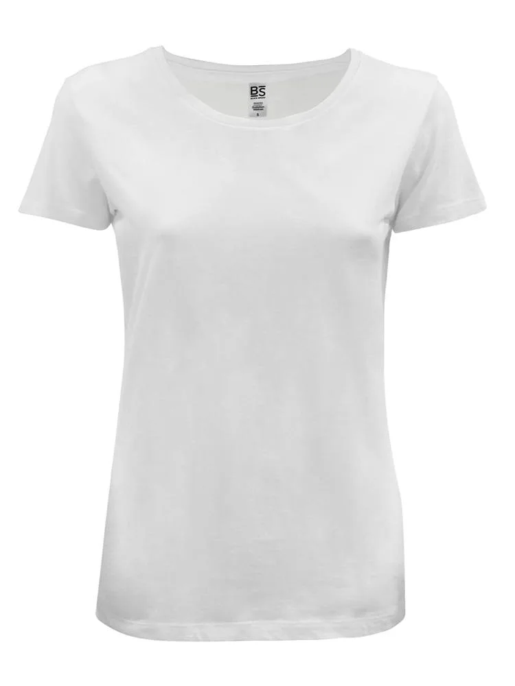 BS Evolution dames t-shirt 150 grm² wit - Hidalgo BS Evolution dames t-shirt, 150 gr/m², wit