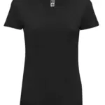 BS Evolution dames t-shirt 150 grm² zwart - Hidalgo BS Evolution dames t-shirt, 150 gr/m², zwart