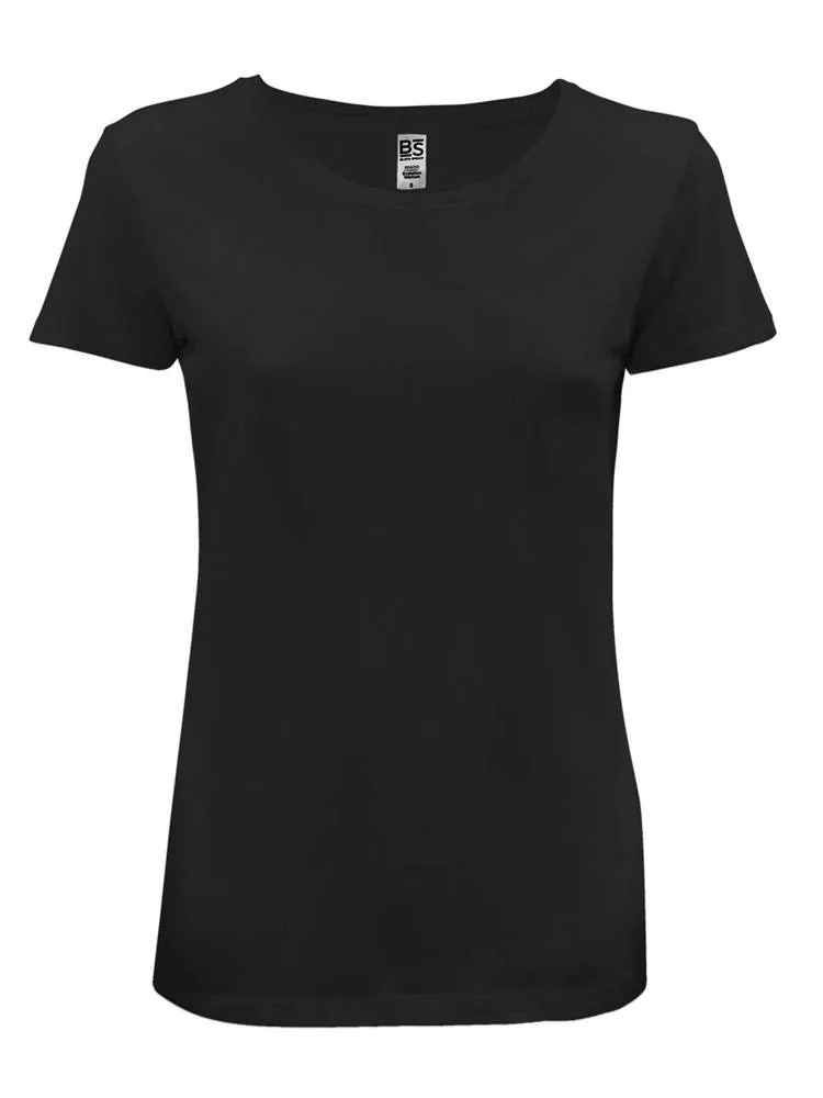 BS Evolution dames t-shirt 150 grm² zwart - Hidalgo BS Evolution dames t-shirt, 150 gr/m², zwart