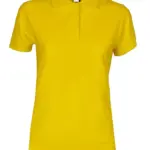 BS Evolution dames polo 180 grm² goud pms 114c - Hidalgo BS Evolution dames polo, 180 gr/m², goud (pms 114c)
