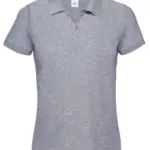 BS Evolution dames polo 180 grm² grijs melee pms cool grey 7c - Hidalgo BS Evolution dames polo, 180 gr/m², grijs melee (pms cool grey 7c)