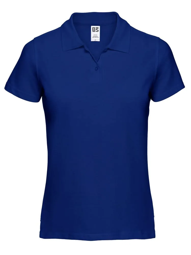 BS Evolution dames polo 180 grm² kobaltblauw pms 2145c - Hidalgo BS Evolution dames polo, 180 gr/m², kobaltblauw (pms 2145c)