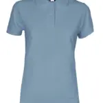 BS Evolution dames polo 180 grm² middenblauw pms 2157c - Hidalgo BS Evolution dames polo, 180 gr/m², middenblauw (pms 2157c)