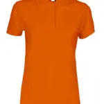 BS Evolution dames polo 180 grm² oranje pms 1585c - Hidalgo BS Evolution dames polo, 180 gr/m², oranje (pms 1585c)