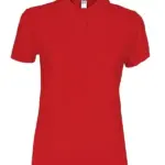 BS Evolution dames polo 180 grm² rood pms 186c - Hidalgo BS Evolution dames polo, 180 gr/m², rood (pms 186c)