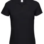 BS Evolution dames polo 180 grm² zwart black - Hidalgo BS Evolution dames polo, 180 gr/m², zwart (black)