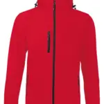 BS Storm dames softshell jas, 340 gr/m², rood (pms 186c)
