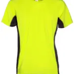 SP Air sportshirt 140 grm² fluo geelzwart - Sport Shirt ontwerpen SP Air sportshirt, 140 gr/m², fluo geel/zwart