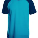 SP Trail sportshirt 140 grm² turquoisenavy - Sport Shirt ontwerpen SP Trail sportshirt, 140 gr/m², turquoise/navy