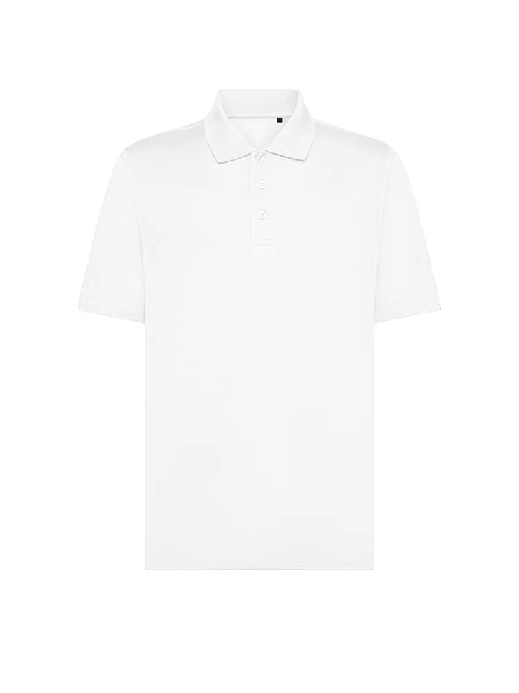 SP Move polo 140 grm² wit - Sport Shirt ontwerpen SP Move polo, 140 gr/m², wit