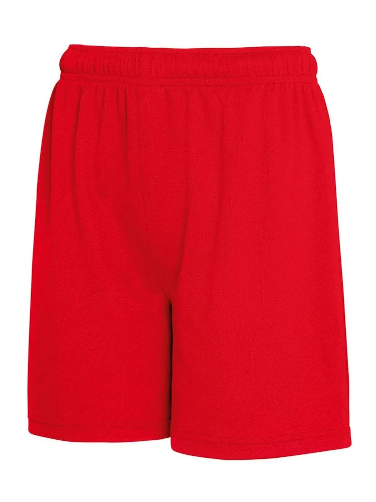 SP Dribbling sportbroek 140 grm² rood pms 186c - Hidalgo-werbeartikel SP Dribbling sportbroek, 140 gr/m², rood (pms 186c)