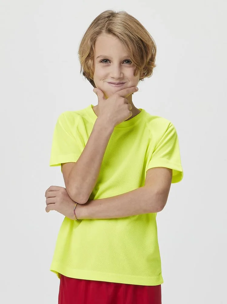 SP Run kids sportshirt, 140 gr/m² — productfoto 2