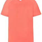 SP Run kids sportshirt 140 grm² fluo coral - Sport Shirtontwerpen SP Run kids sportshirt, 140 gr/m², fluo coral