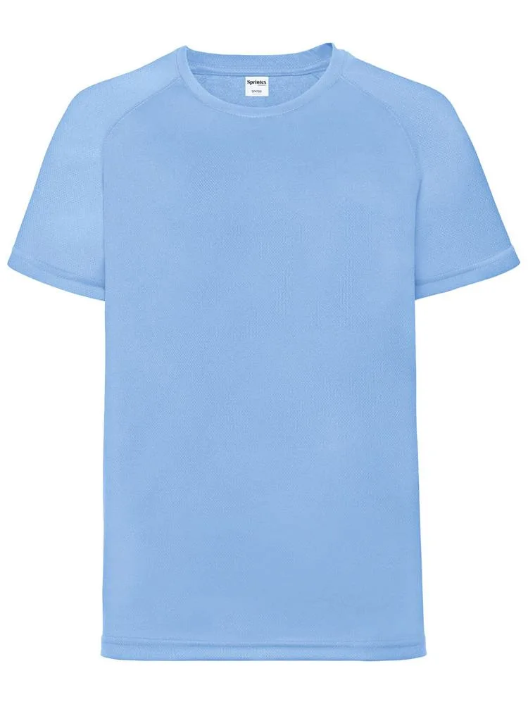 SP Run kids sportshirt 140 grm² lichtblauw - Sport Shirtontwerpen SP Run kids sportshirt, 140 gr/m², lichtblauw