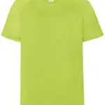 SP Run kids sportshirt 140 grm² lime - Sport Shirtontwerpen SP Run kids sportshirt, 140 gr/m², lime