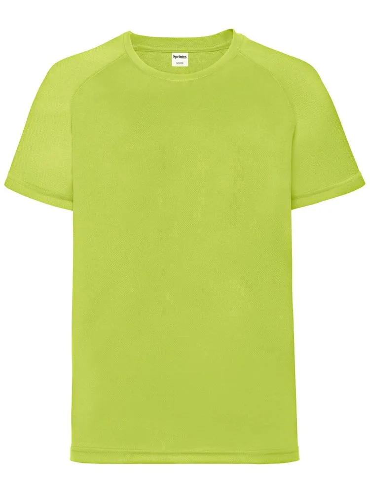 SP Run kids sportshirt 140 grm² lime - Sport Shirtontwerpen SP Run kids sportshirt, 140 gr/m², lime