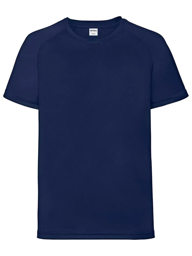 SP Run kids sportshirt 140 grm² navy - Sport Shirtontwerpen SP Run kids sportshirt, 140 gr/m², navy