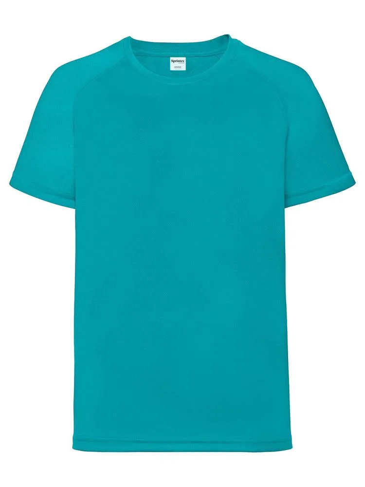 SP Run kids sportshirt 140 grm² ocean blue - Sport Shirtontwerpen SP Run kids sportshirt, 140 gr/m², ocean blue