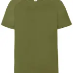 SP Run kids sportshirt 140 grm² olijfgroen - Sport Shirtontwerpen SP Run kids sportshirt, 140 gr/m², olijfgroen