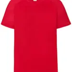 SP Run kids sportshirt 140 grm² rood - Sport Shirtontwerpen SP Run kids sportshirt, 140 gr/m², rood