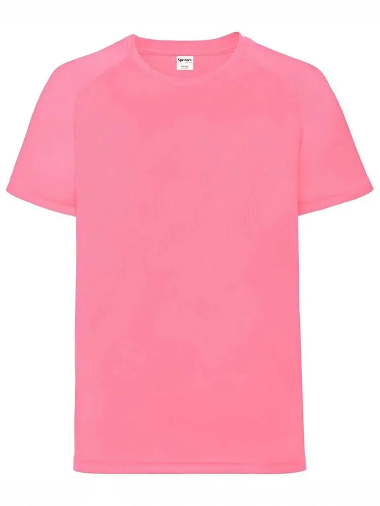 SP Run kids sportshirt 140 grm² sprint rose - Sport Shirtontwerpen SP Run kids sportshirt, 140 gr/m², sprint rose