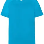 SP Run kids sportshirt 140 grm² turquoise blue - Sport Shirtontwerpen SP Run kids sportshirt, 140 gr/m², turquoise blue