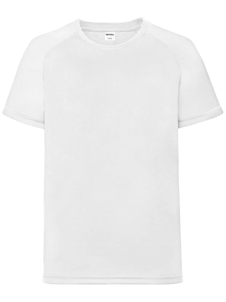 SP Run kids sportshirt 140 grm² wit - Sport Shirtontwerpen SP Run kids sportshirt, 140 gr/m², wit