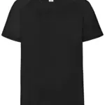 SP Run kids sportshirt 140 grm² zwart - Sport Shirtontwerpen SP Run kids sportshirt, 140 gr/m², zwart
