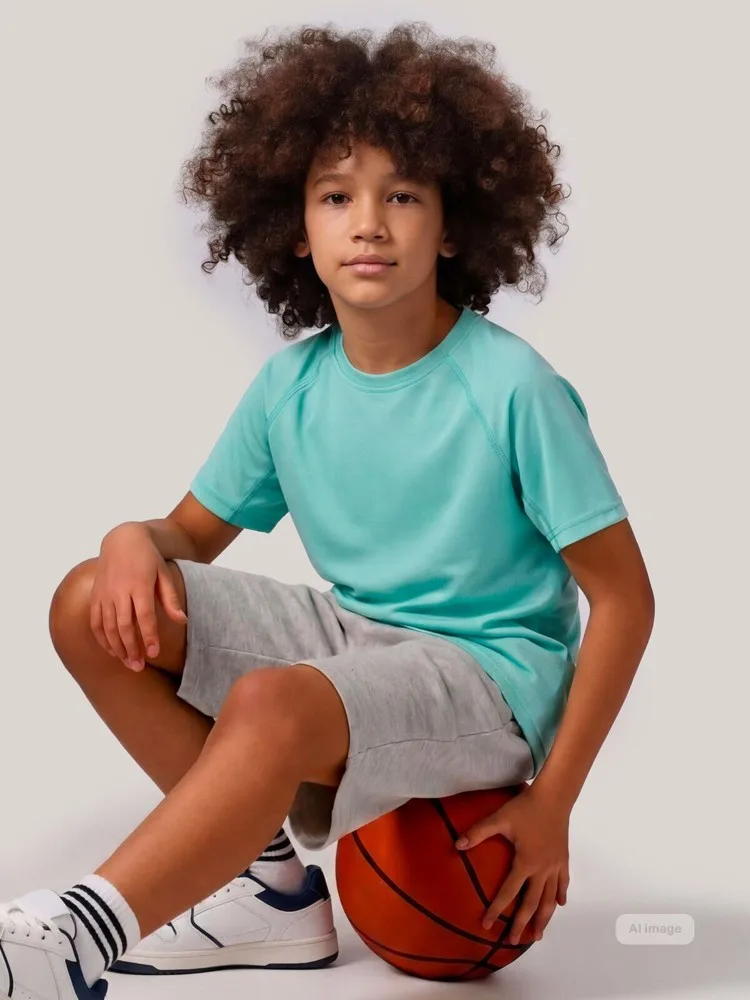 SP Pulse kids sportshirt, 135 gr/m² — productfoto 19