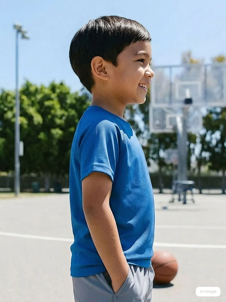 SP Pulse kids sportshirt, 135 gr/m² — productfoto 21