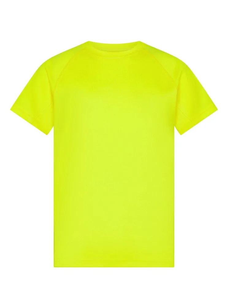 SP Pulse kids sportshirt, 135 gr/m², neon yellow