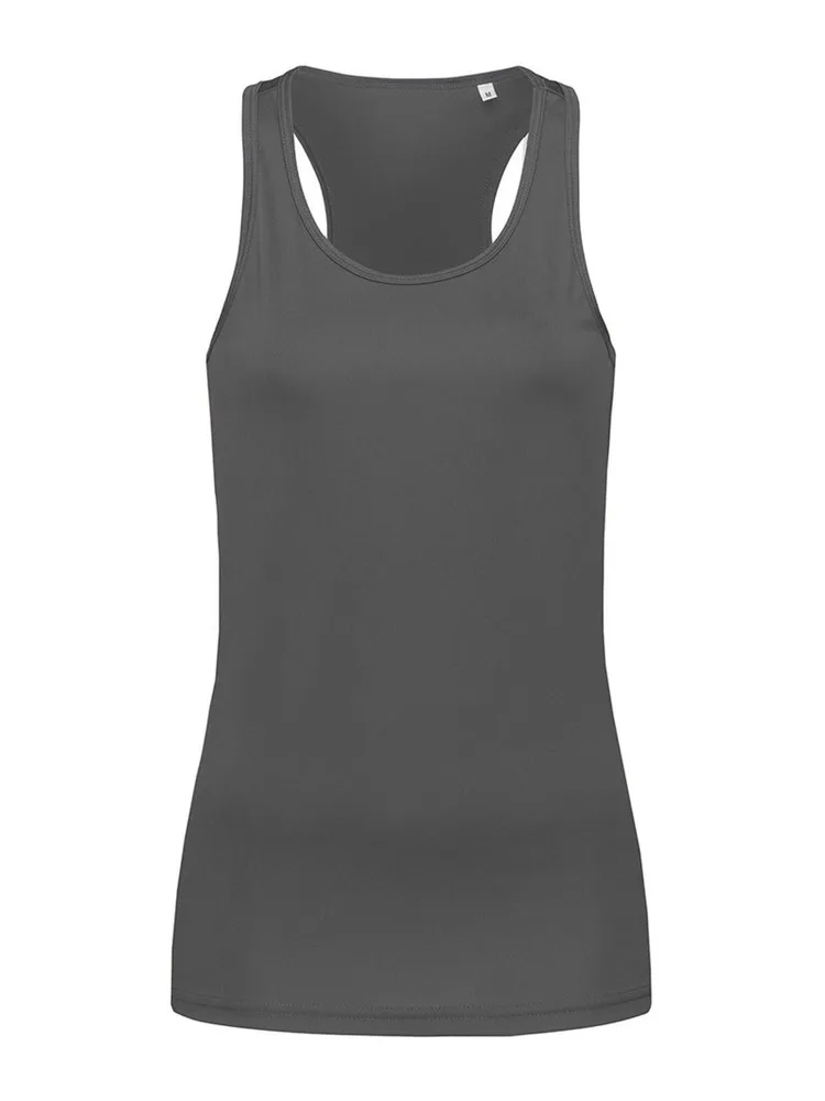 SP Tabata Women Tank Top 140 grm2 antraciet - Hidalgo SP Tabata Women Tank Top, 140 gr/m2, antraciet