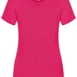 SP Run dames sportshirt 140 gm² fucsia - Sport Shirt ontwerpen SP Run dames sportshirt, 140 g/m², fucsia