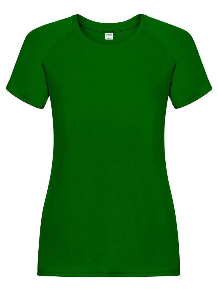 SP Run dames sportshirt 140 gm² kelly green - Sport Shirt ontwerpen SP Run dames sportshirt, 140 g/m², kelly green