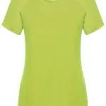 SP Run dames sportshirt 140 gm² lime - Sport Shirt ontwerpen SP Run dames sportshirt, 140 g/m², lime