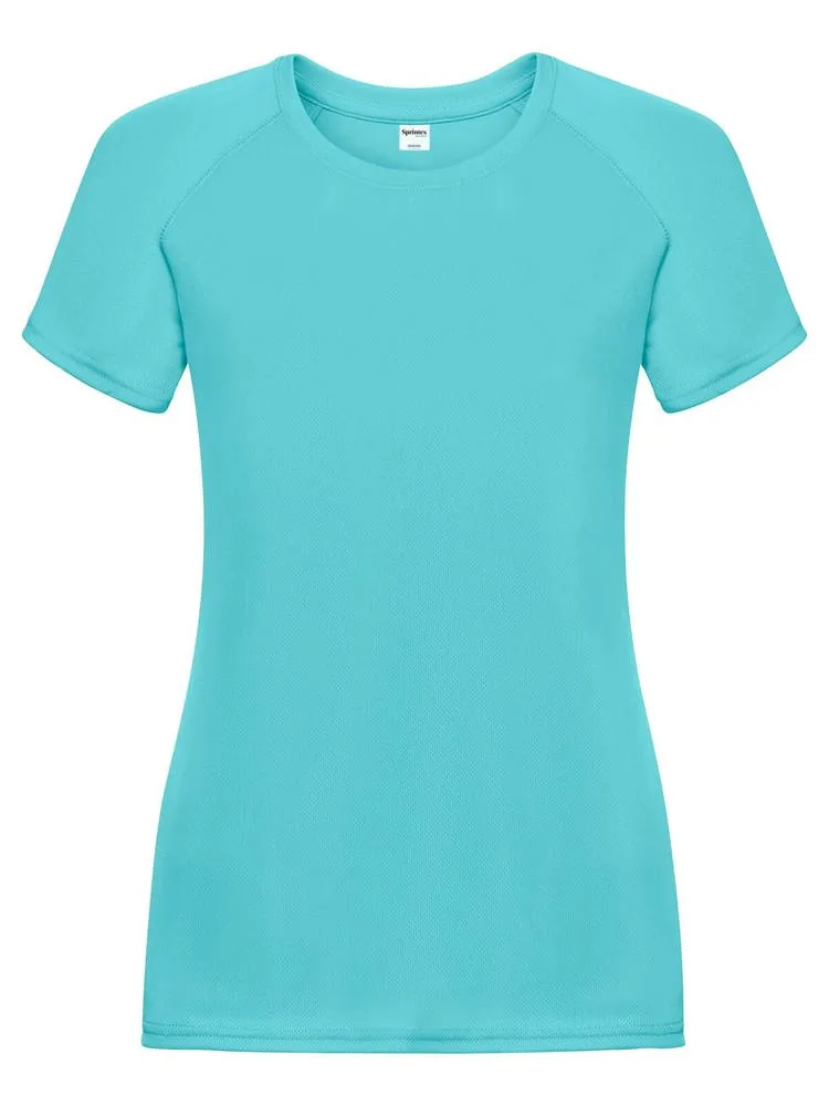 SP Run dames sportshirt 140 gm² mint - Sport Shirt ontwerpen SP Run dames sportshirt, 140 g/m², mint