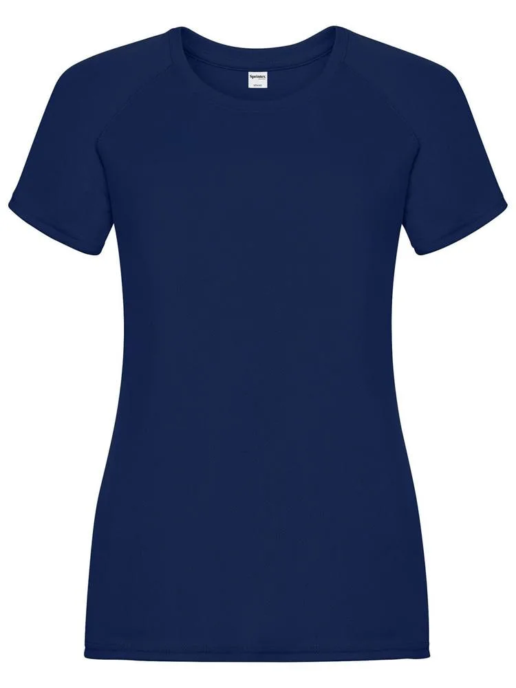 SP Run dames sportshirt 140 gm² navy - Sport Shirt ontwerpen SP Run dames sportshirt, 140 g/m², navy