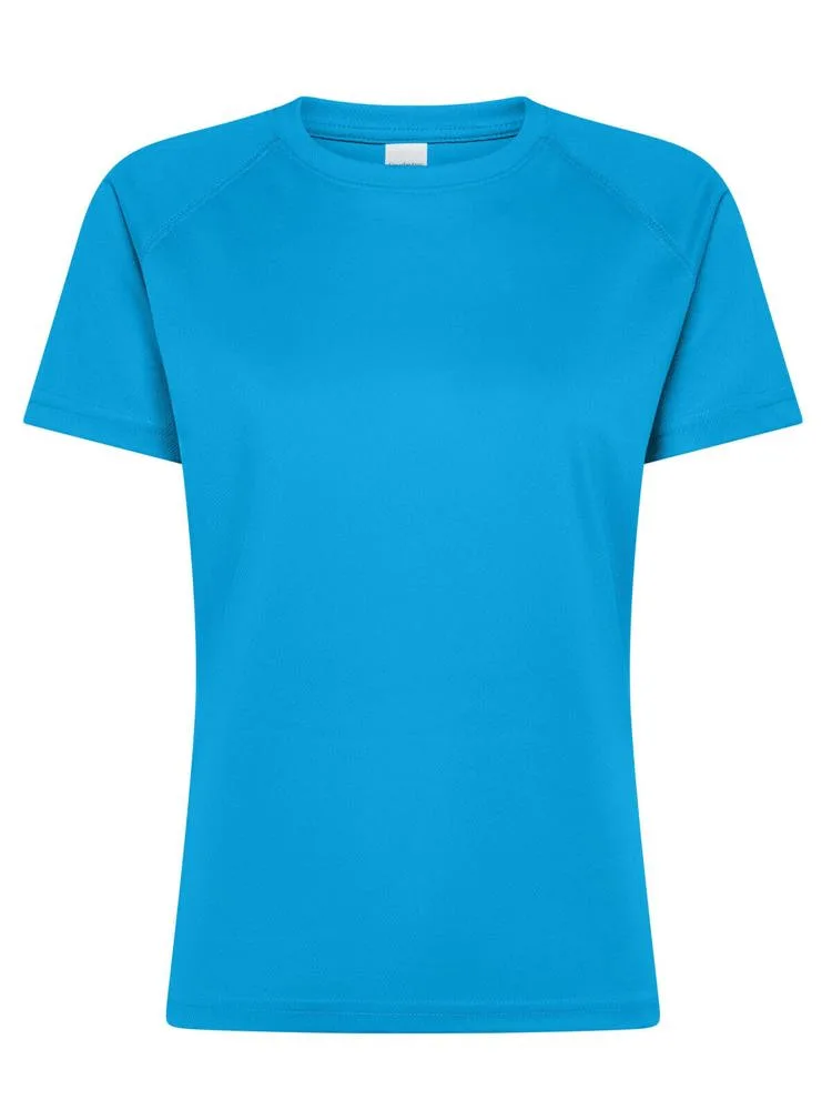 SP Run dames sportshirt 140 gm² sea breeze - Sport Shirt ontwerpen SP Run dames sportshirt, 140 g/m², sea breeze