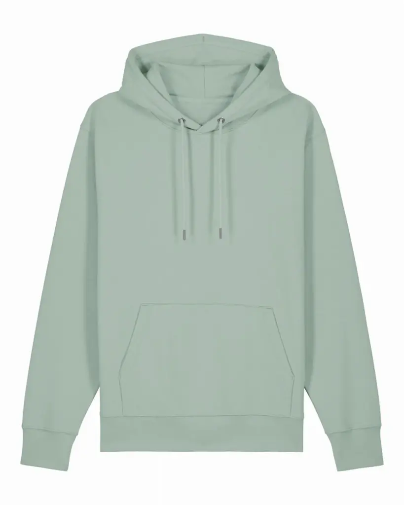 Custom Printed Organic Cotton Hoodie Unisex 350gsm