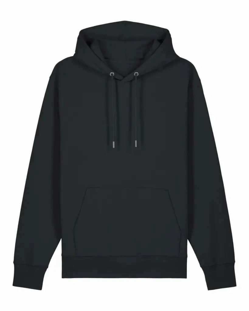 Custom Printed Organic Cotton Hoodie Unisex 350gsm