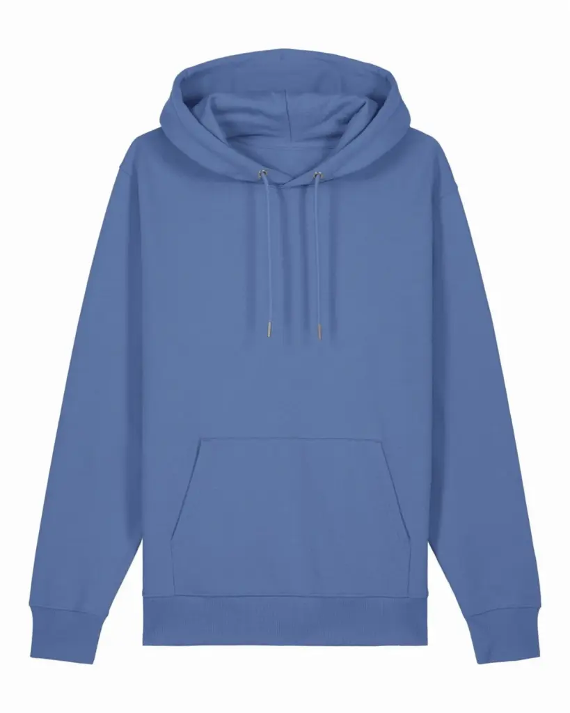 Custom Printed Organic Cotton Hoodie Unisex 350gsm