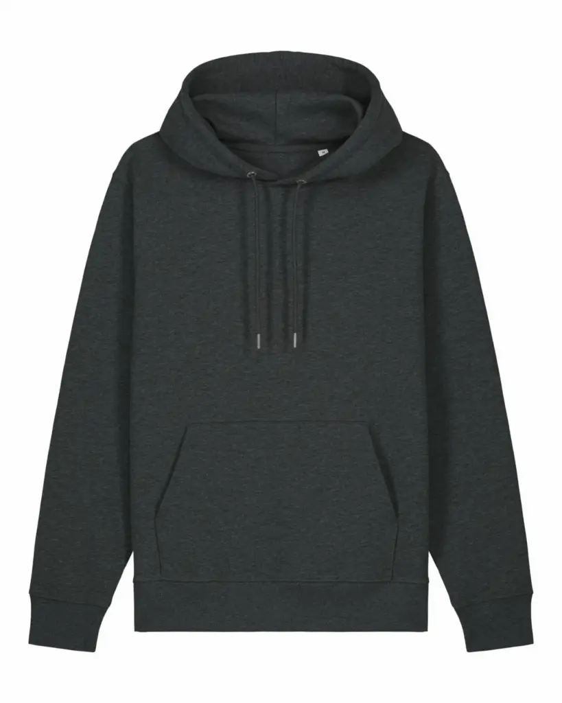 Custom Printed Organic Cotton Hoodie Unisex 350gsm