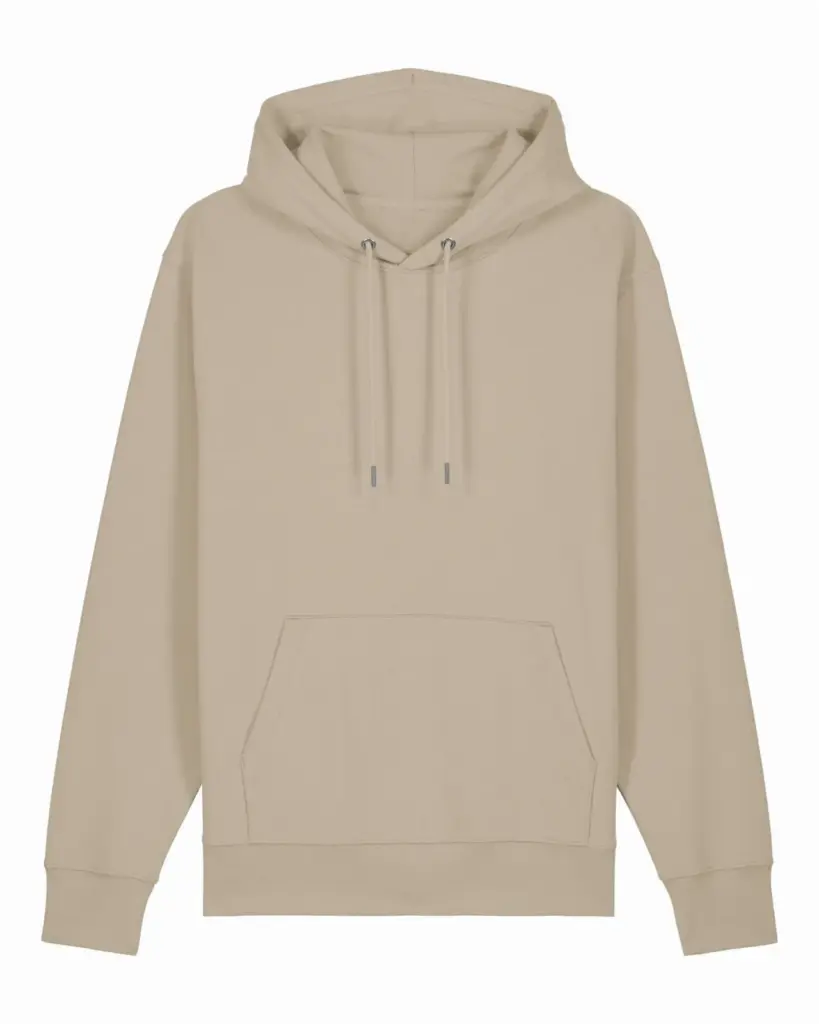 Custom Printed Organic Cotton Hoodie Unisex 350gsm