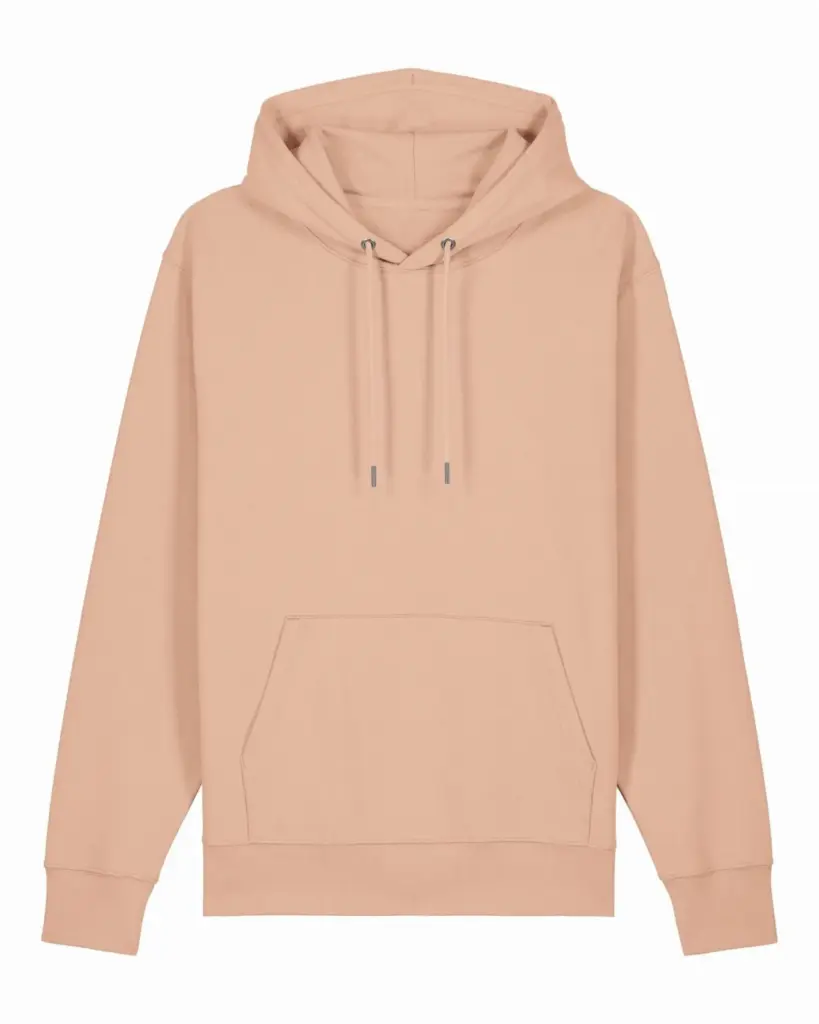 Custom Printed Organic Cotton Hoodie Unisex 350gsm