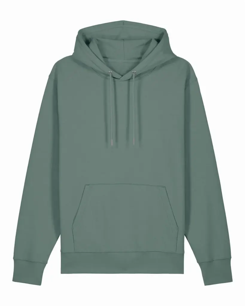 Custom Printed Organic Cotton Hoodie Unisex 350gsm
