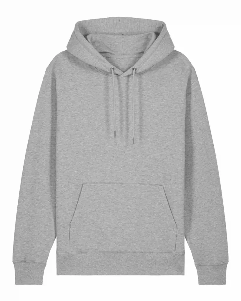 Custom Printed Organic Cotton Hoodie Unisex 350gsm