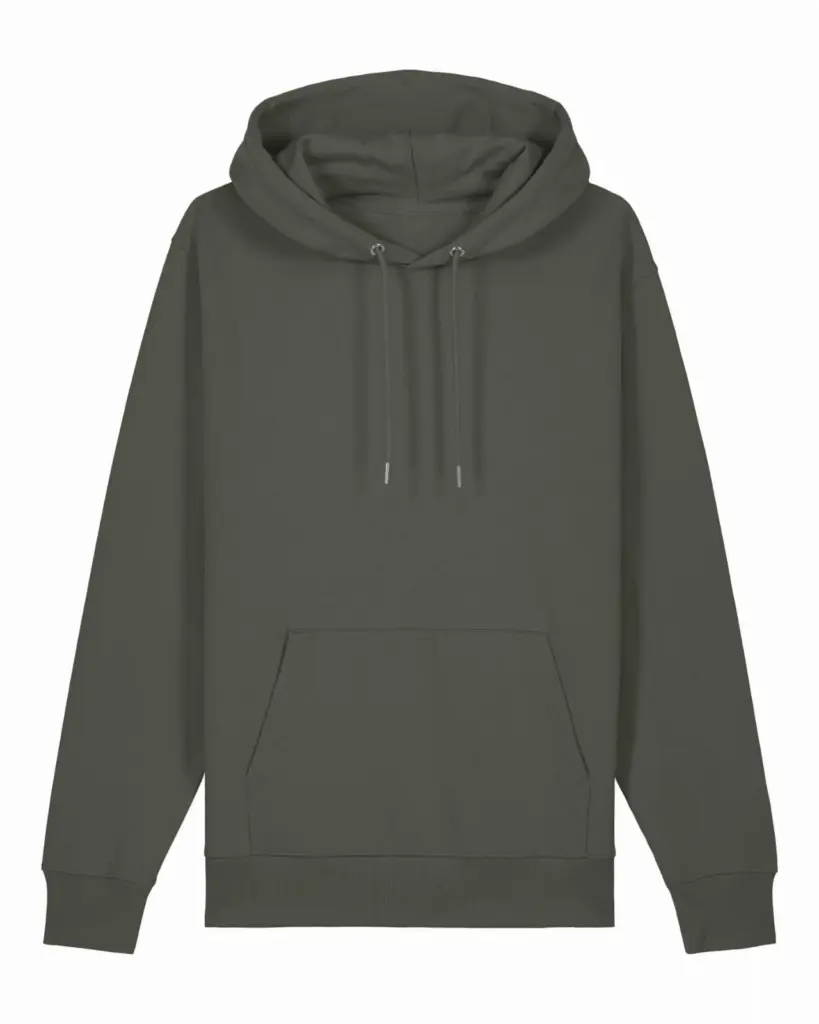 Custom Printed Organic Cotton Hoodie Unisex 350gsm